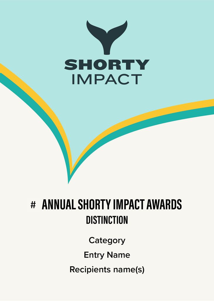 Shorty Impact Awards Plaque Shorty Awards Humblebrag Shop