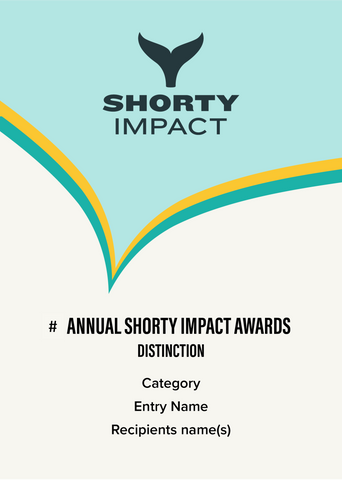 Shorty Impact Awards Plaque